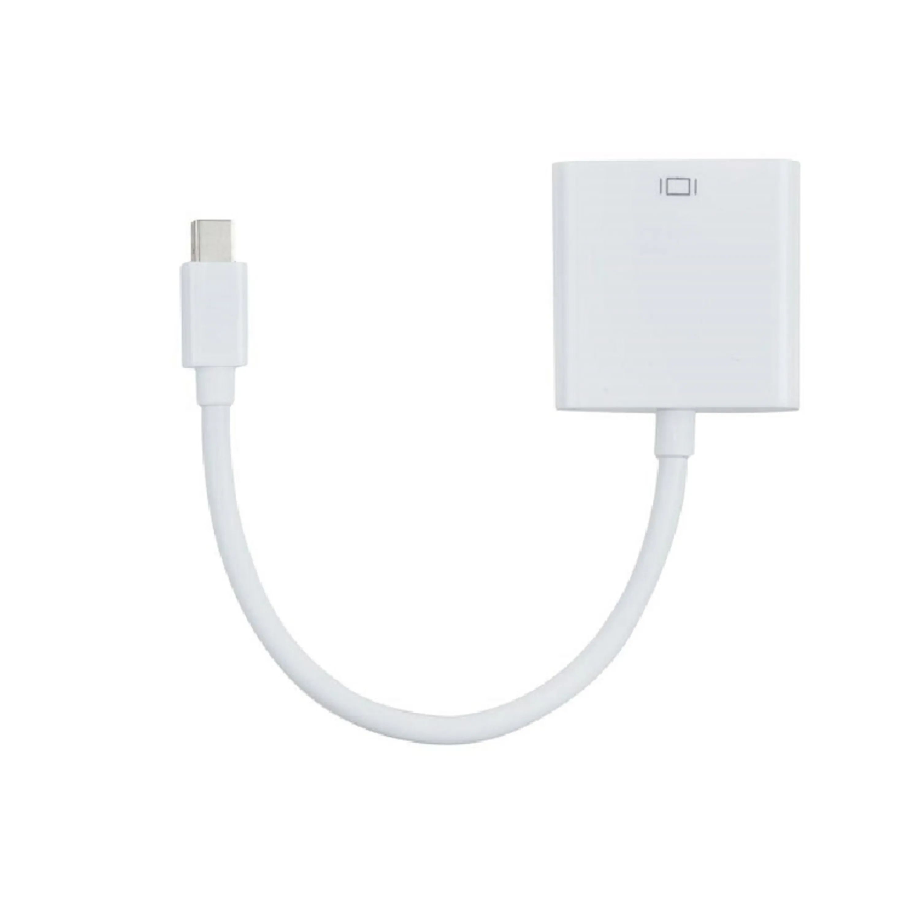 مبدل MINI DISPLAYPORT TO VGA به طول 15 سانتی متر FULL HD | شناسه کالا KT-000273
